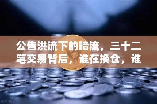 公告洪流下的暗流,三十二笔交易背后,谁在换仓,谁在过桥