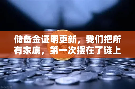 储备金证明更新,我们把所有家底,第一次摆在了链上