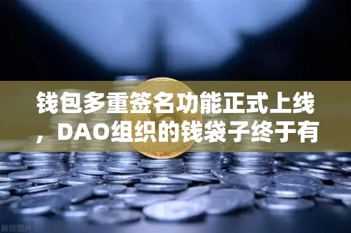 钱包多重签名功能正式上线,DAO组织的钱袋子终于有了多重保险