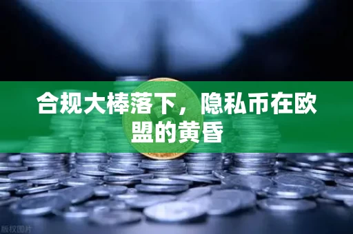 合规大棒落下,隐私币在欧盟的黄昏 合规大棒落下,隐私币在欧盟的黄昏