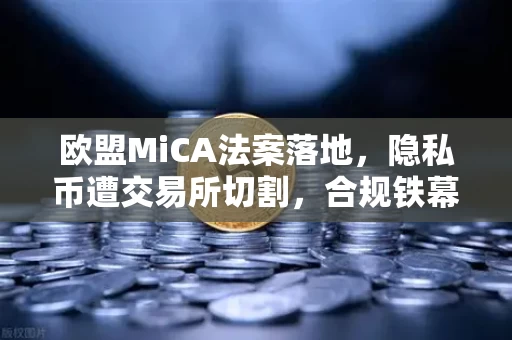 欧盟MiCA法案落地,隐私币遭交易所切割,合规铁幕下的生存抉择