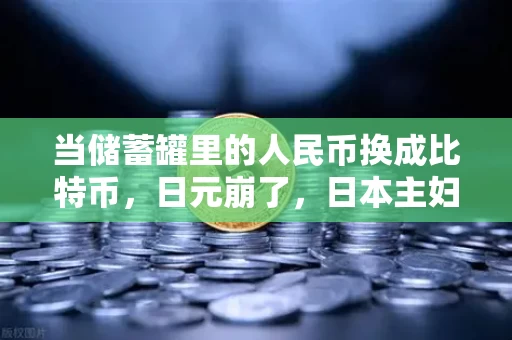 当储蓄罐里的人民币换成比特币,日元崩了,日本主妇们开始梭哈